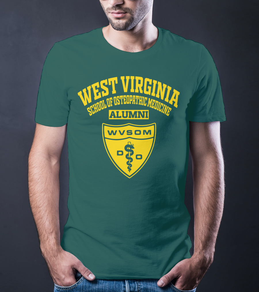 West Virginia School Of Osteopathic Medicine Alumni WVSOM DO Shield T-Shirt
