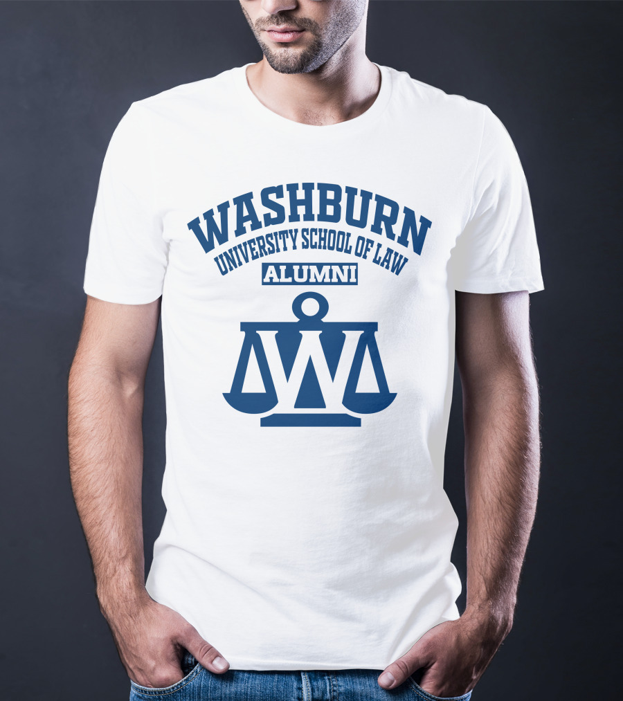 Washburn University School Of Law Alumni Scales T-Shirt
