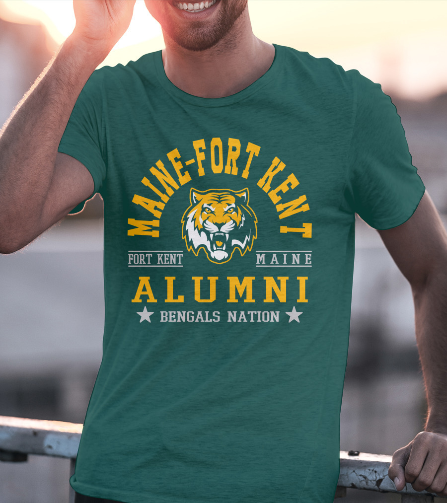 Maine-Fort Kent Alumni Bengals Nation Fort Kent Maine T-Shirt