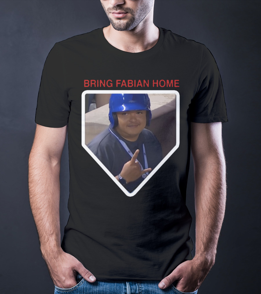 Bring Fabian Home Baseball Fan Moment T-Shirt