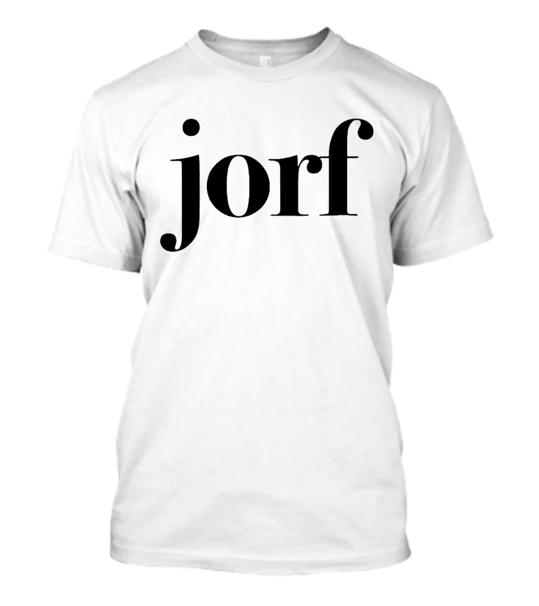 Jury Duty Jorf Text Black T-Shirt