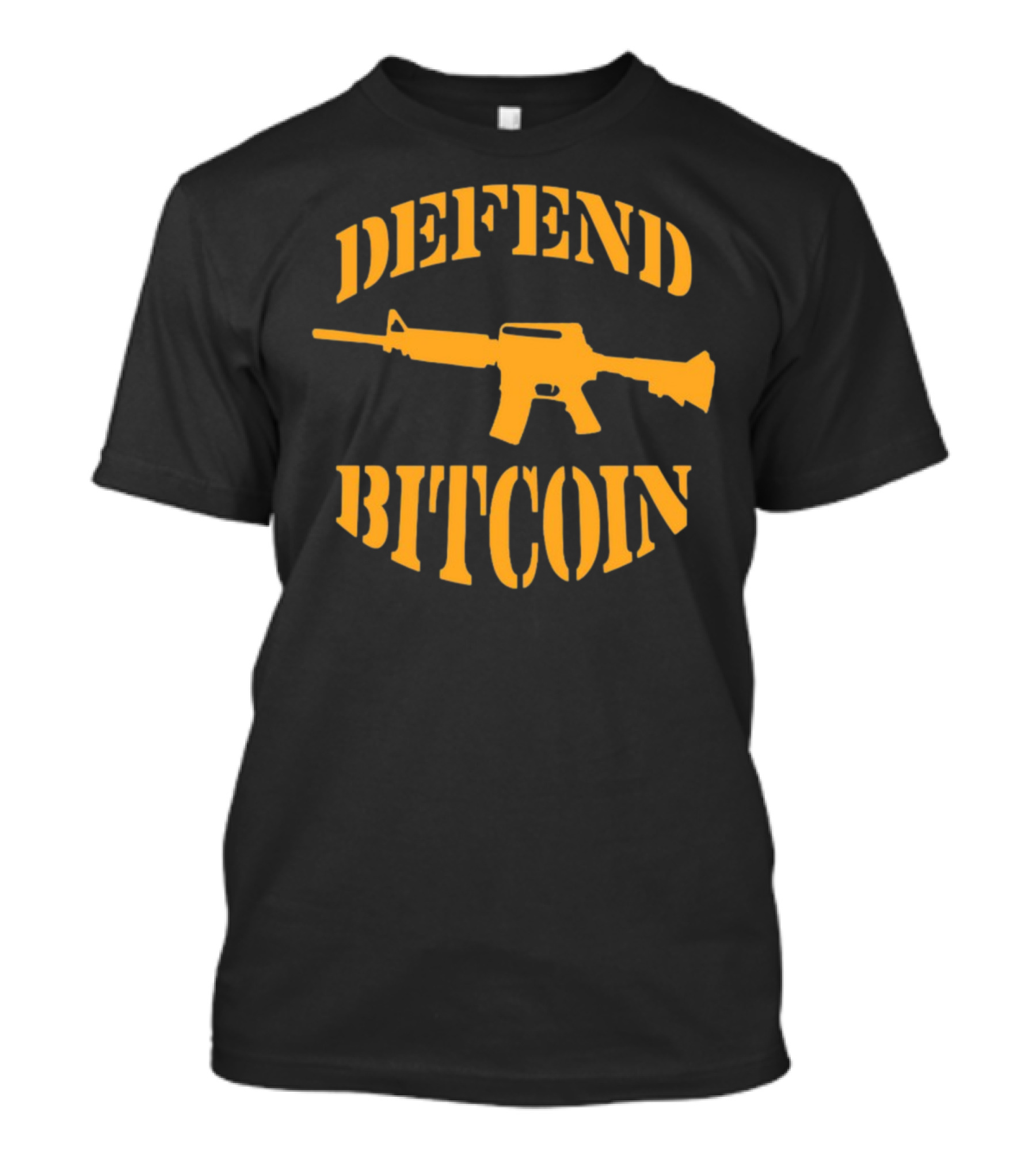 Defend Bitcoin Rifle T-Shirt