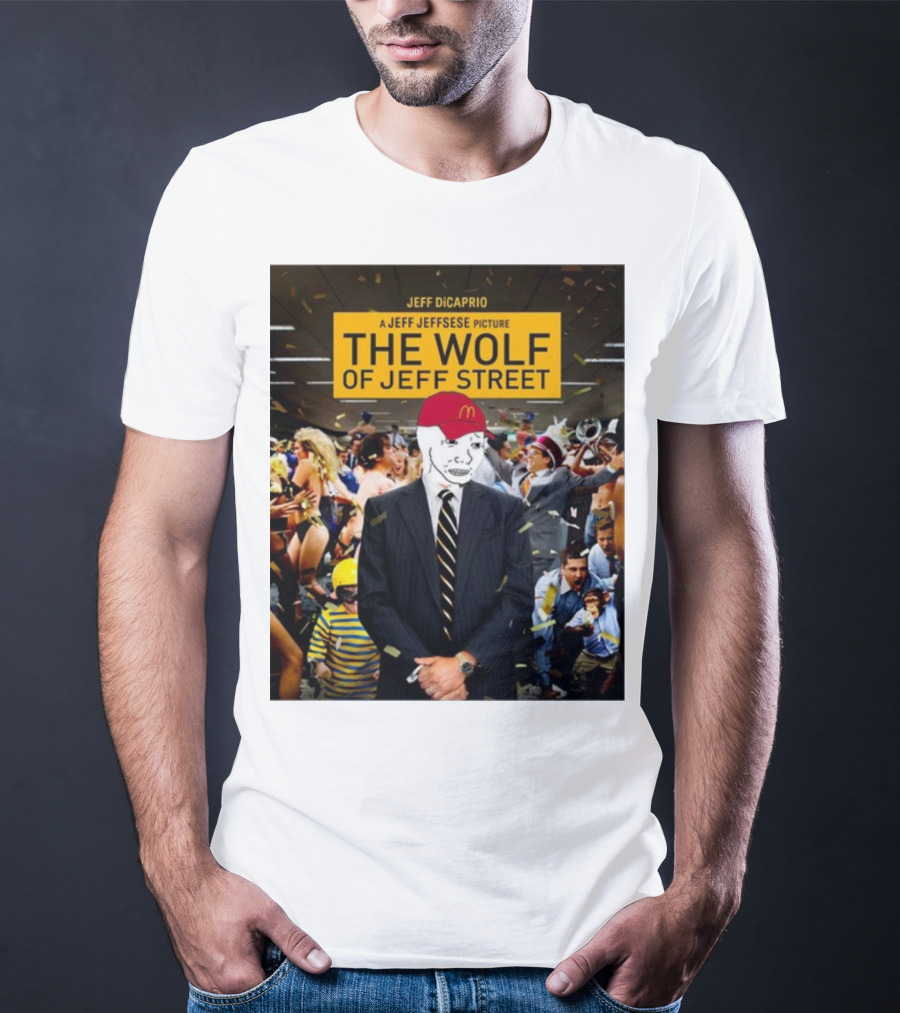 Jeff Dicaprio Jeff Jeffsese The Wolf Of Jeff Street T-Shirt
