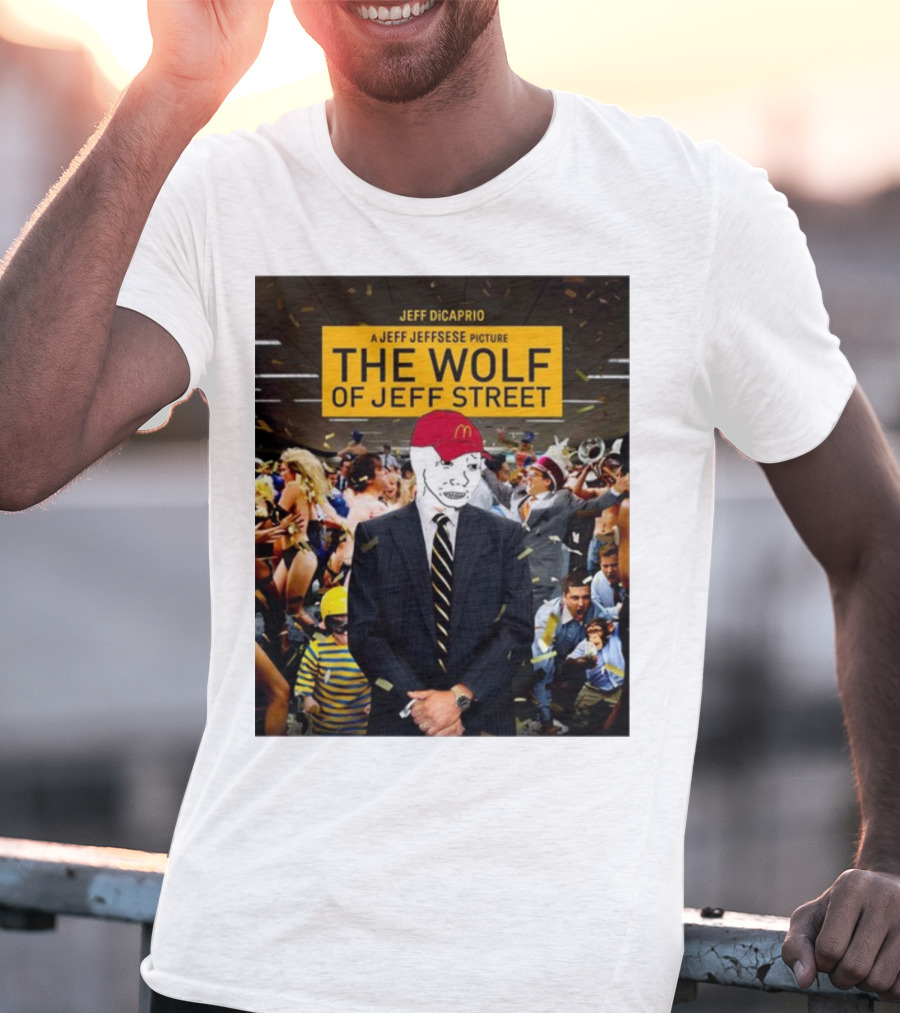 Jeff Dicaprio Jeff Jeffsese The Wolf Of Jeff Street T-Shirt