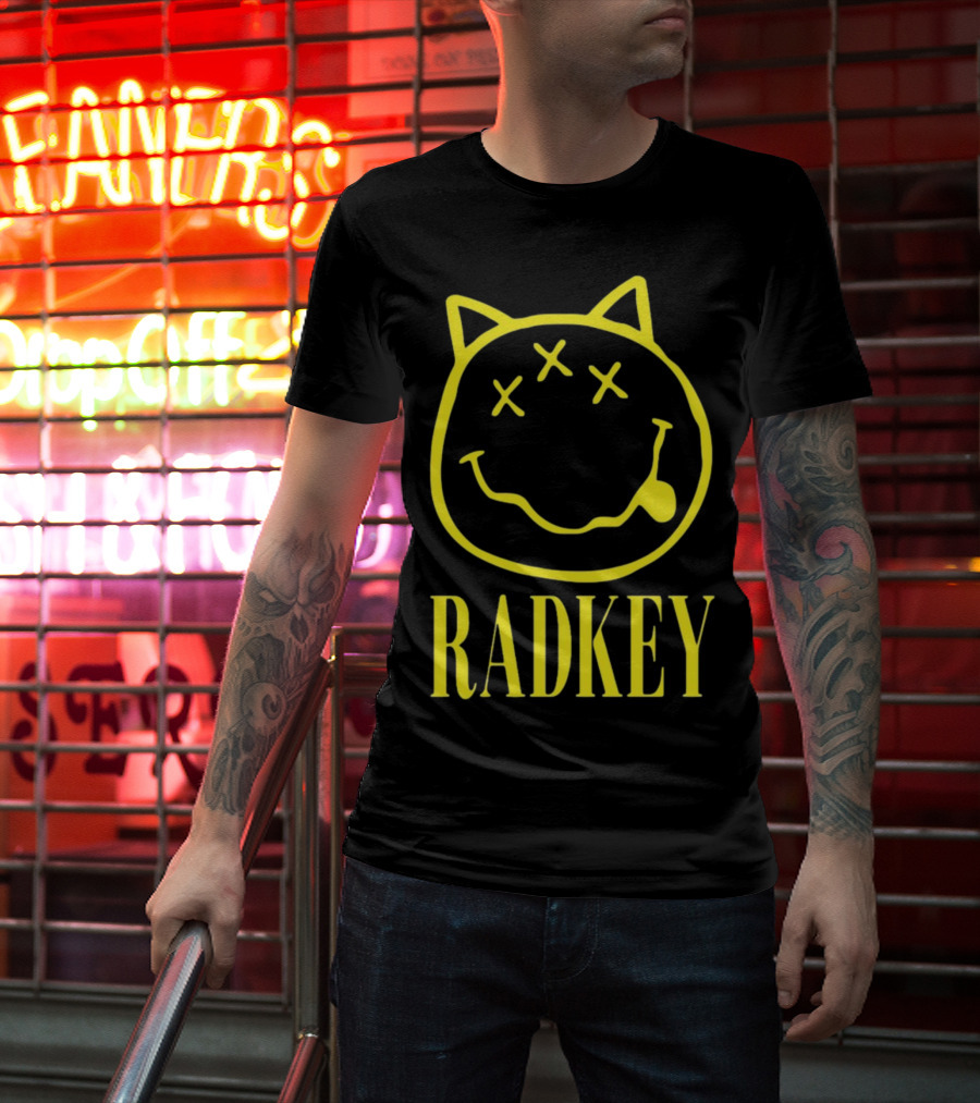 Radkey Punk Rock Cat Face T-Shirt