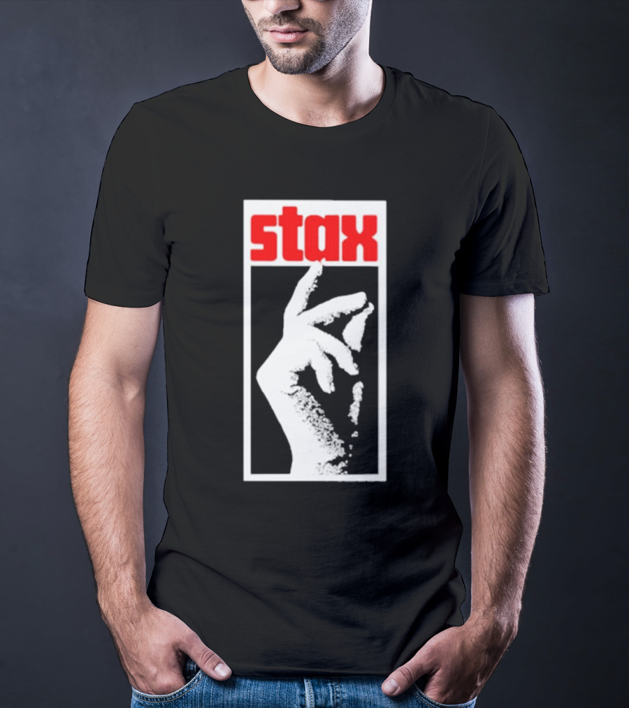 Stax Records Merch Classic Stax Snap Logo Hand T-Shirt