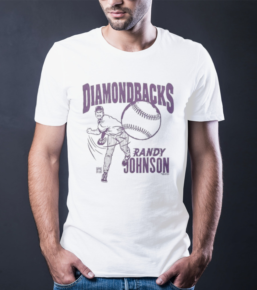Diamondbacks Randy Johnson Baseball T-Shirt