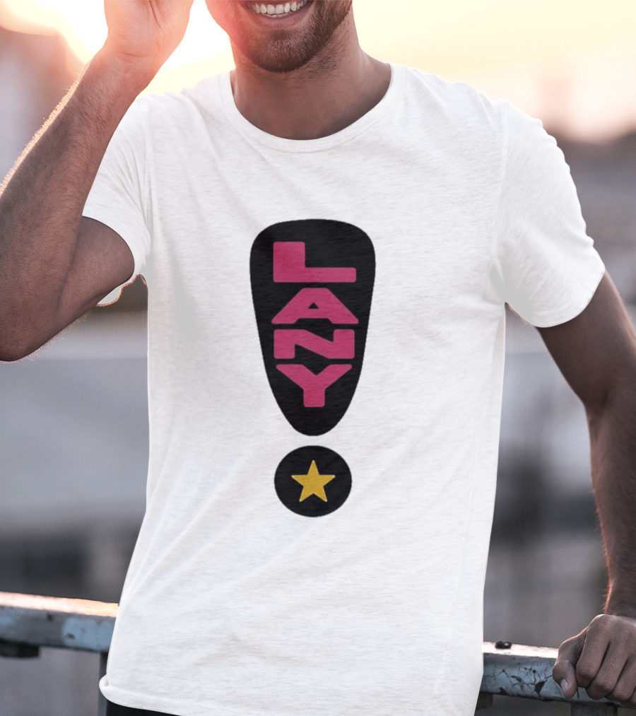 LANY Exclamation Mark With Yellow Star T-Shirt