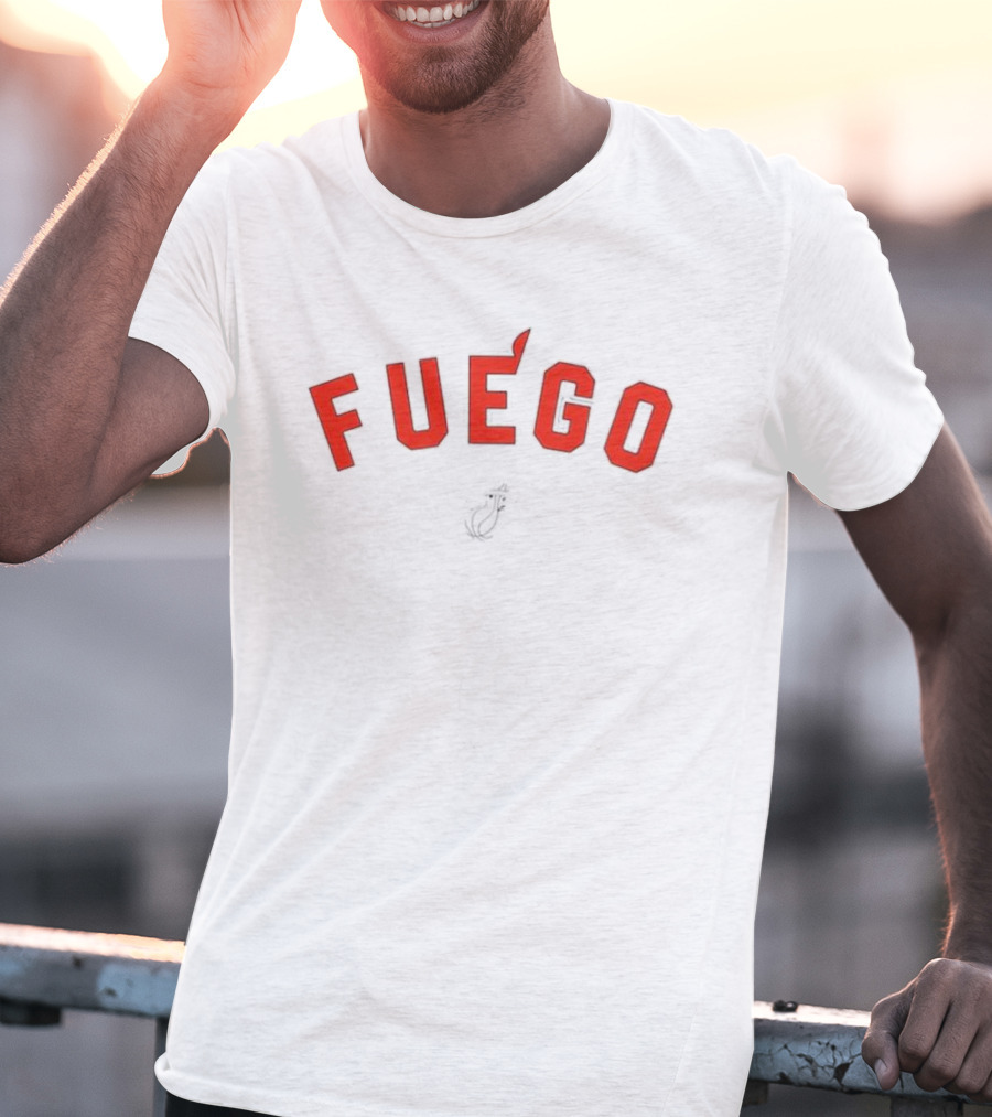 Fuego Miami Heat Bam Adebayo T-Shirt