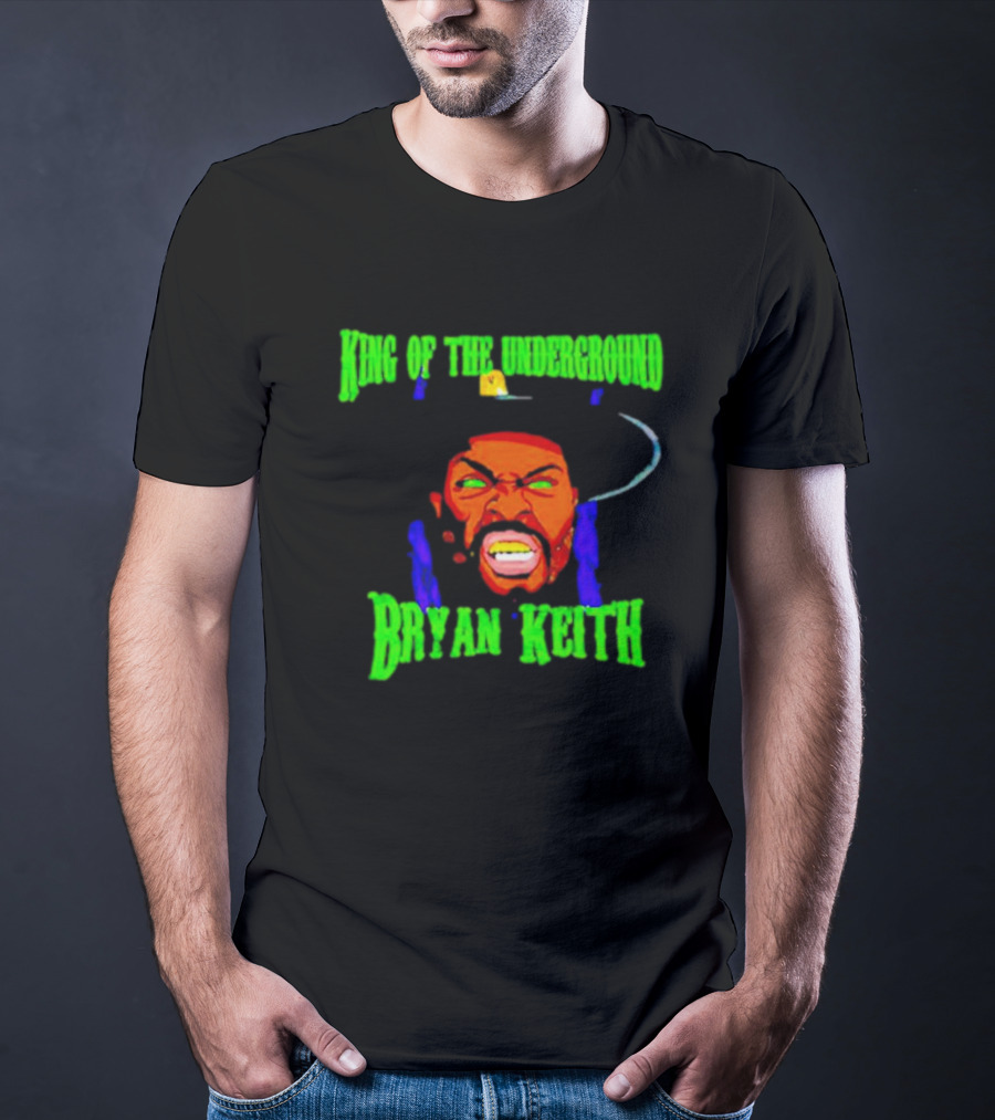 King Of The Underground Bryan Keith Iconic T-Shirt