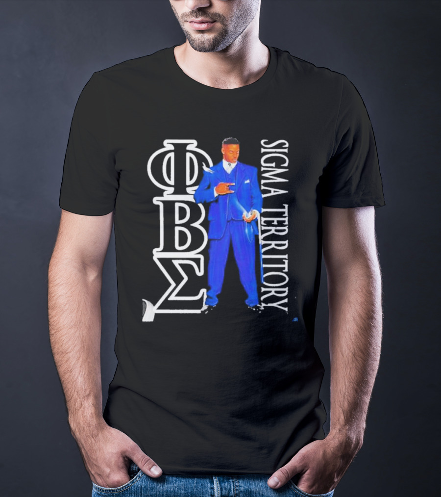 Sigma Territory Iobz Phi Beta Sigma Greek Letters T-Shirt