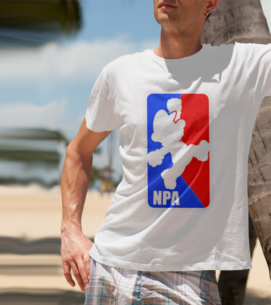 Mario NPA National Plumber Association NBA T-Shirt