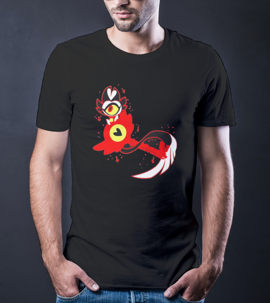 Hazbin Hotel Staff Alastor Radio Demon Character T-Shirt
