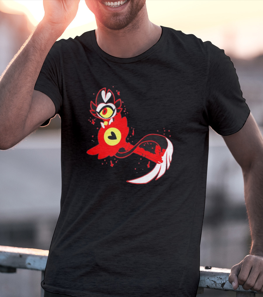 Hazbin Hotel Staff Alastor Radio Demon Character T-Shirt
