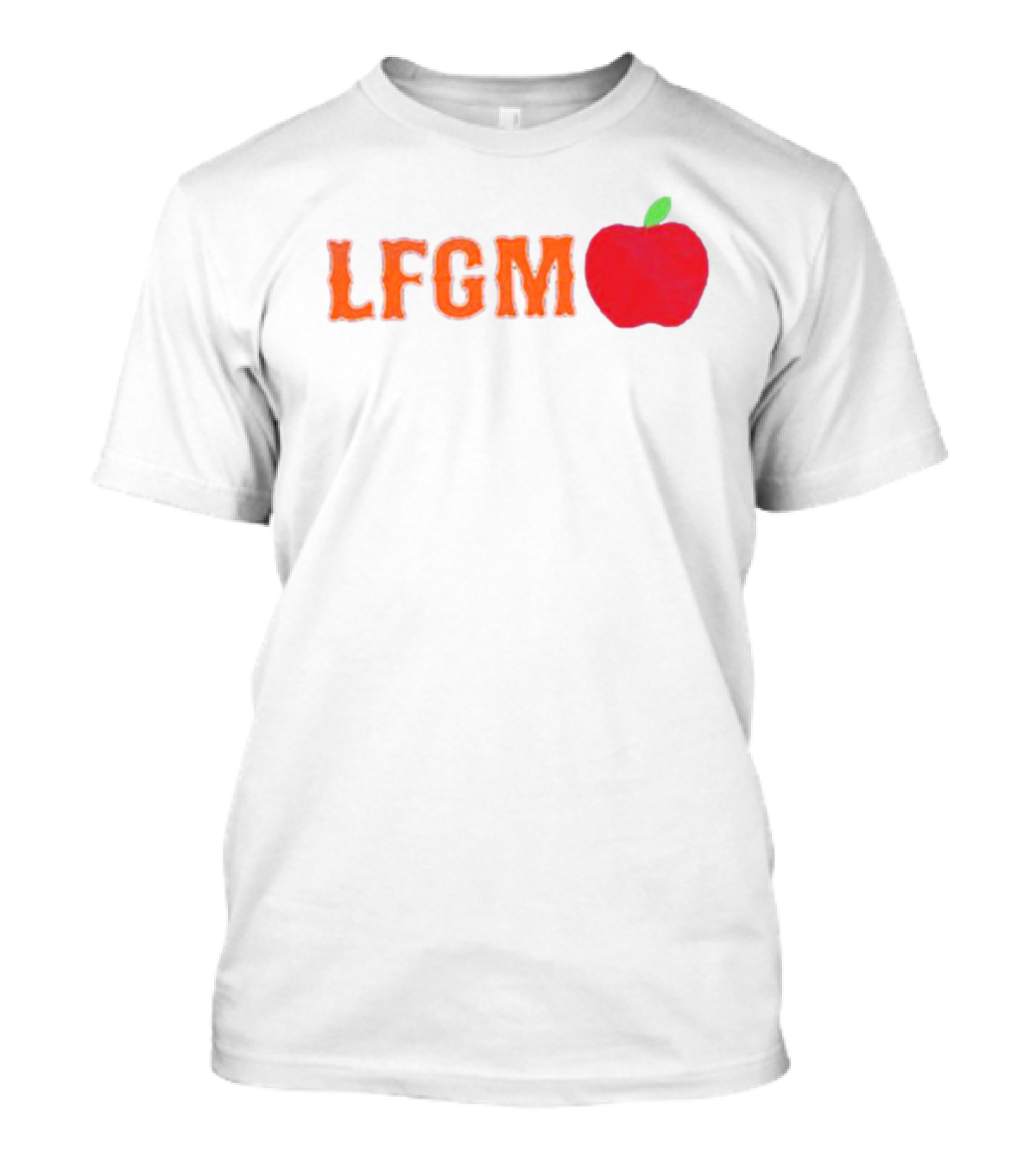 Mets Merized LFGM Apple Fan T-Shirt