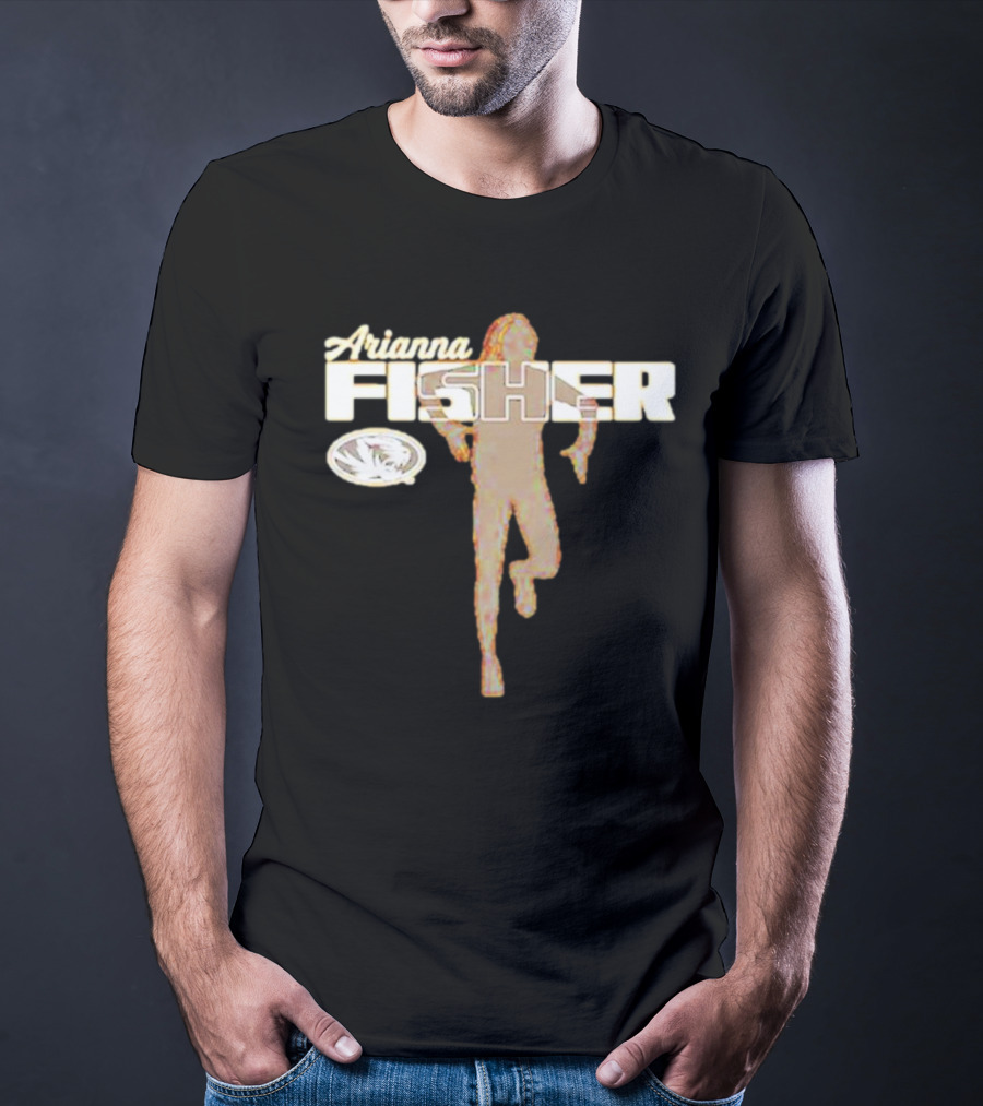 Arianna Fisher Missouri Tigers Running T-Shirt
