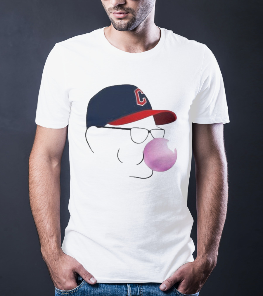 Cleveland Guardians Tito Bubblegum Baseball Hat T-Shirt