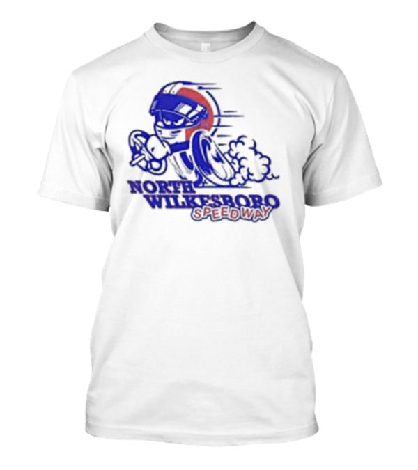 North Wilkesboro Speedway Racing Character T-Shirt
