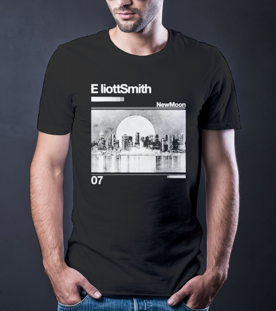Elliott Smith New Moon 07 Skyline T-Shirt