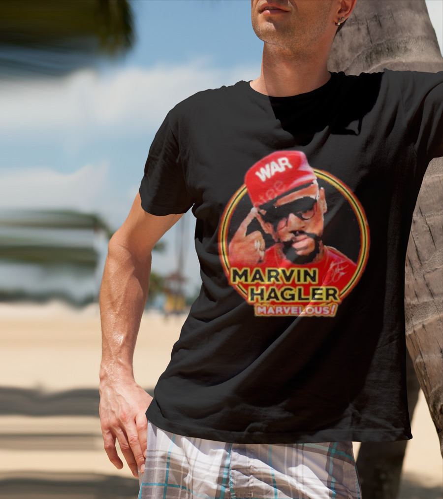 UFC Dustin Poirier Marvin Hagler War Marvelous T-Shirt