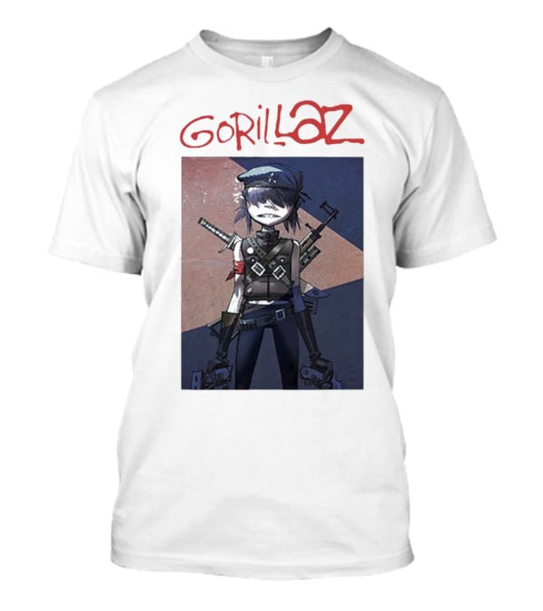 Timothee Chalamet Gorillaz Noodle Character T-Shirt