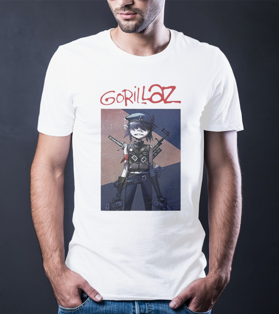 Timothee Chalamet Gorillaz Noodle Character T-Shirt