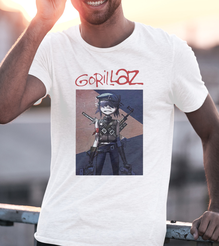 Timothee Chalamet Gorillaz Noodle Character T-Shirt