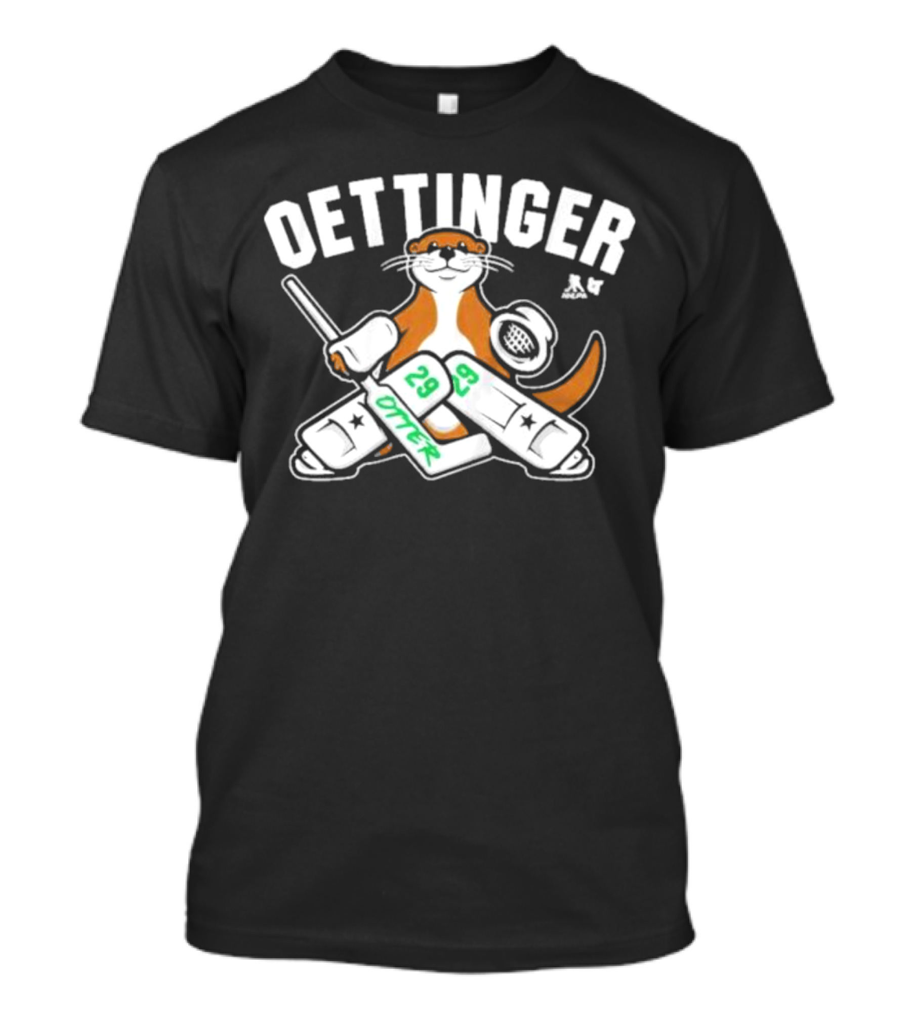 Oettinger 29 Otter Hockey Goalie Gear T-Shirt