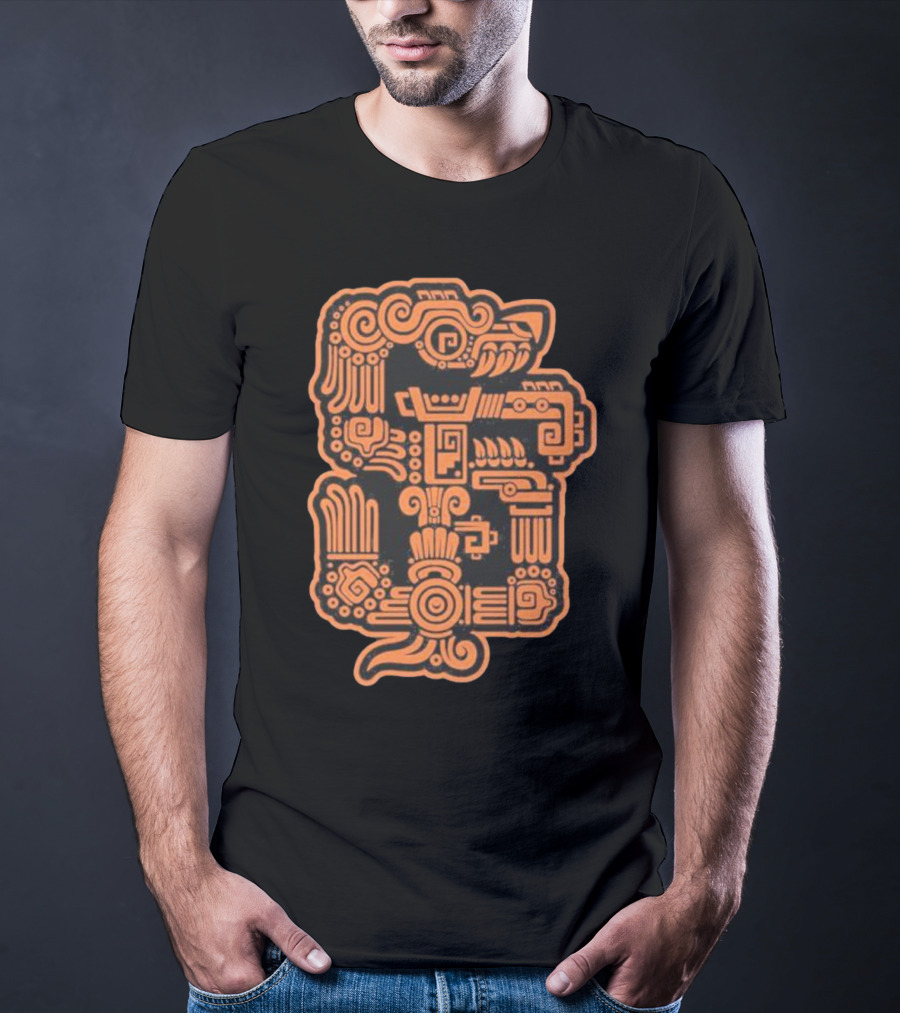 Aztec SF Giants Gigantes Tribal T-Shirt