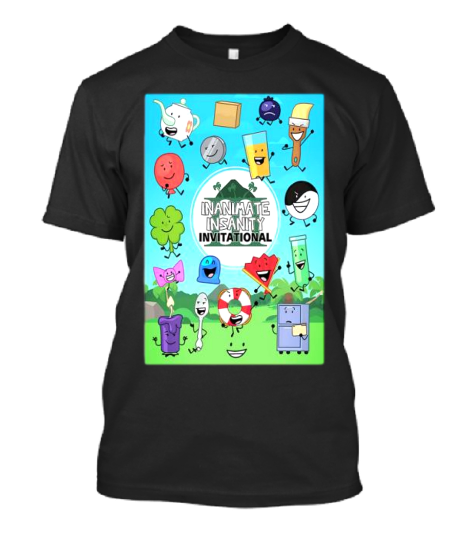 Inanimate Insanity Invitational Creator Ink Characters Compilation T-Shirt