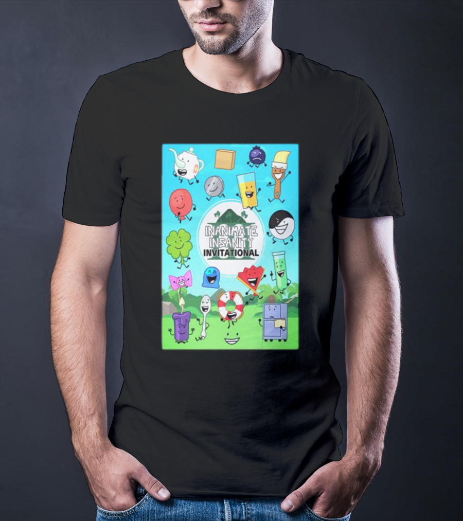 Inanimate Insanity Invitational Creator Ink Characters Compilation T-Shirt