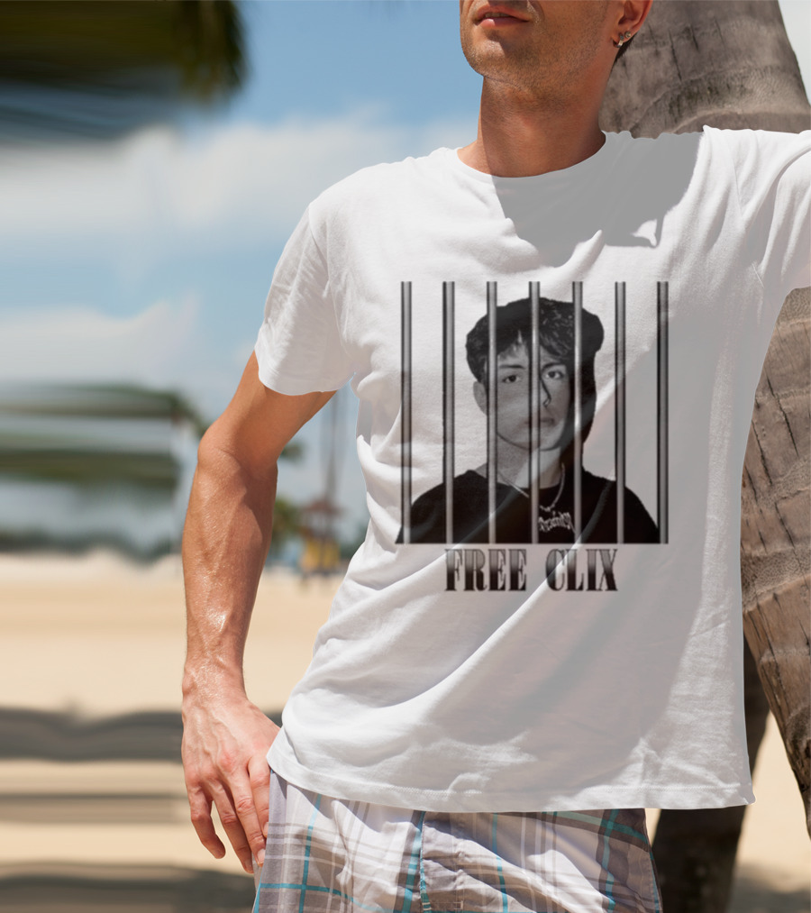 Free Clix Jail Bars T-Shirt