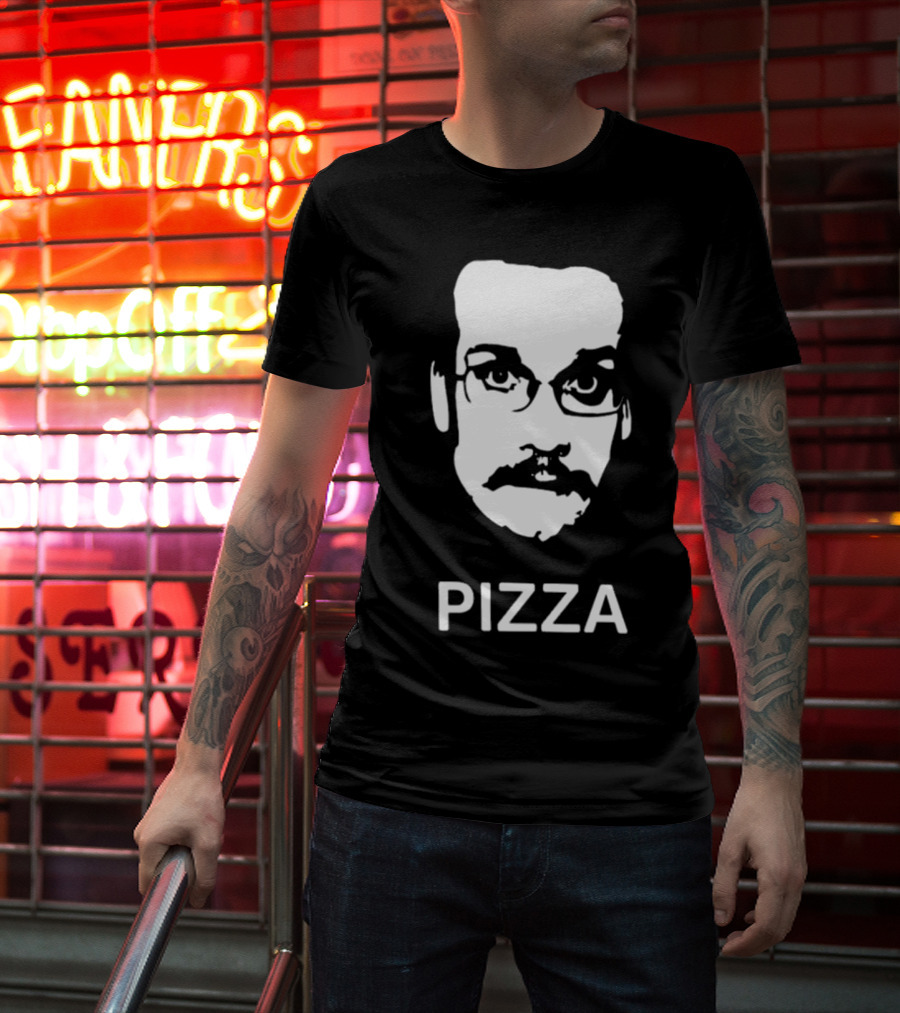 Pizza John Green Meme Face T-Shirt