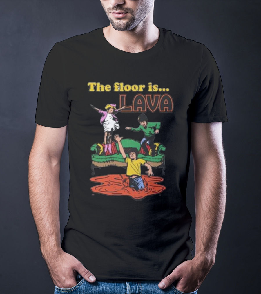 The Floor Is Lava Couch Jump Adventure T-Shirt