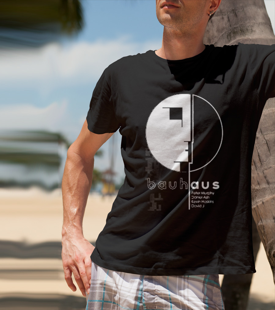 Bauhaus Band Peter Murphy Daniel Ash Kevin Haskins David J T-Shirt
