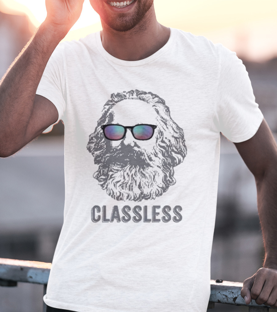 Karl Marx Classless Sunglasses T-Shirt