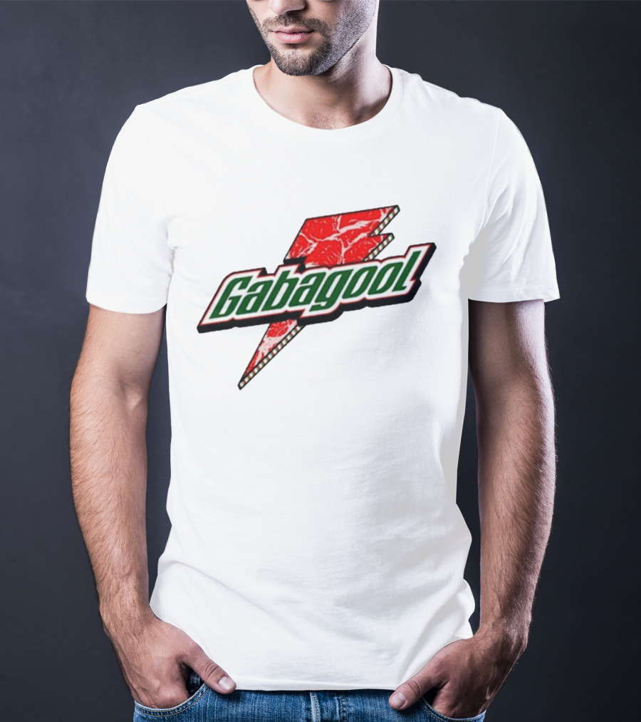 Kevin Finnerty Gabagool Heavyweight Lightning Bolt T-Shirt