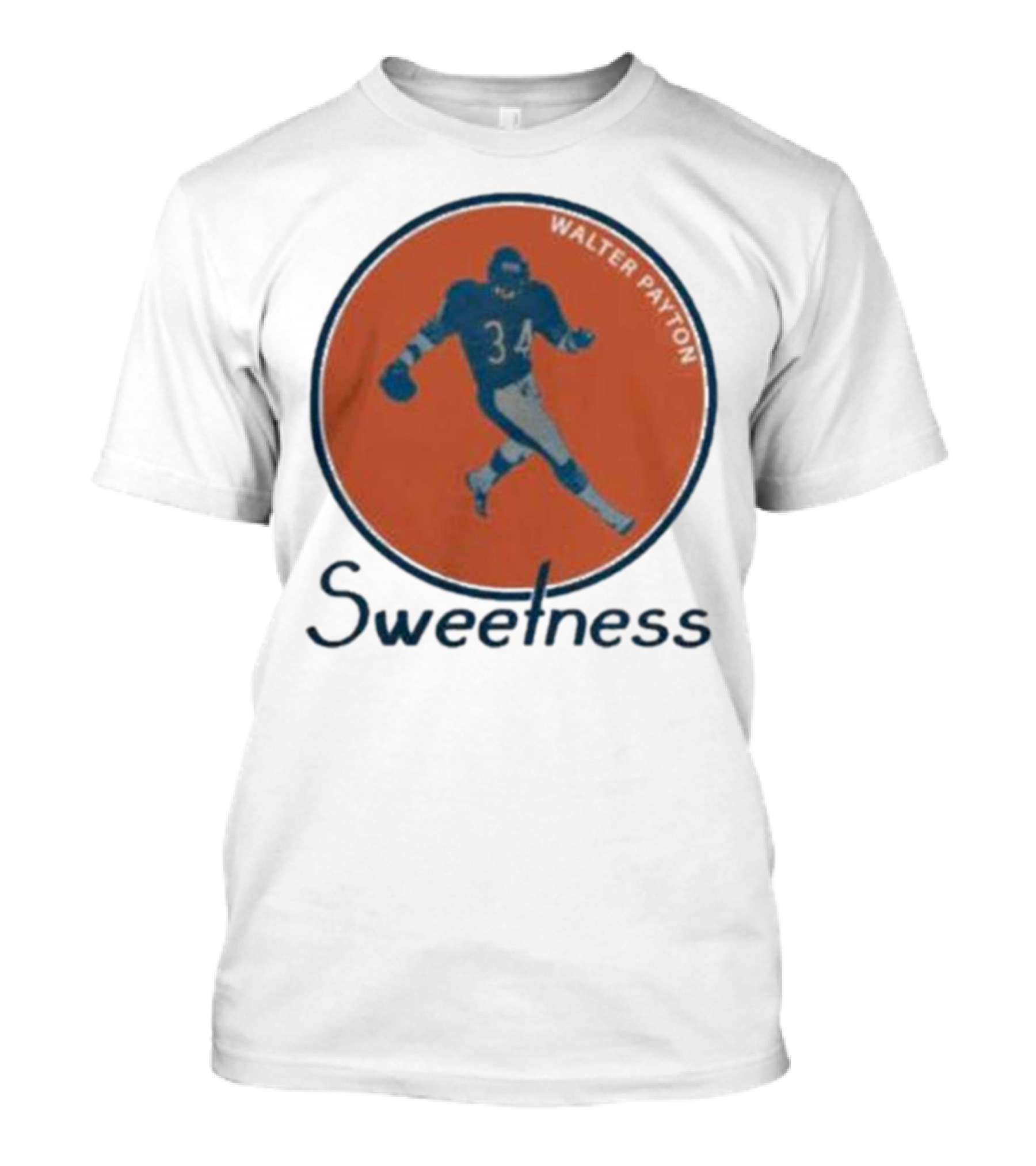 Chitown Clothing Chicago Walter Payton Sweetness 34 T-Shirt