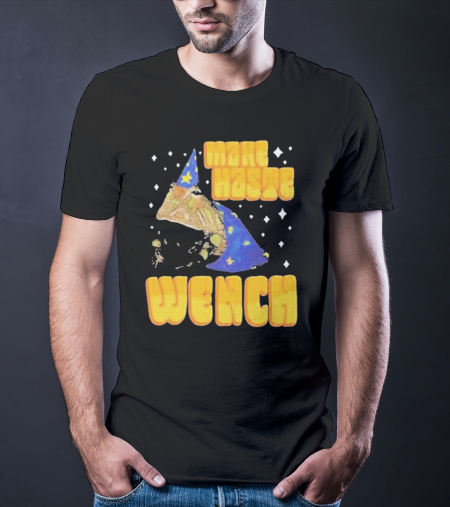 Make Haste Wench Wizard Frog Stars T-Shirt