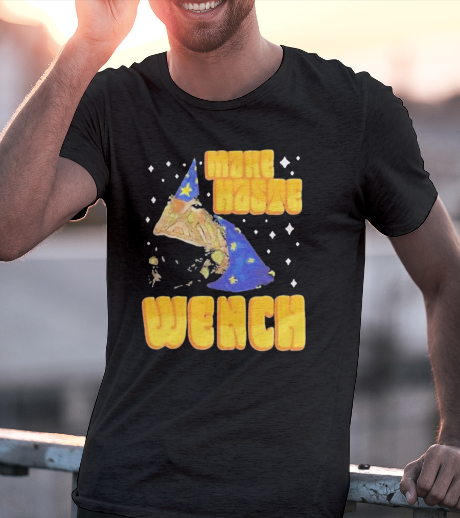 Make Haste Wench Wizard Frog Stars T-Shirt