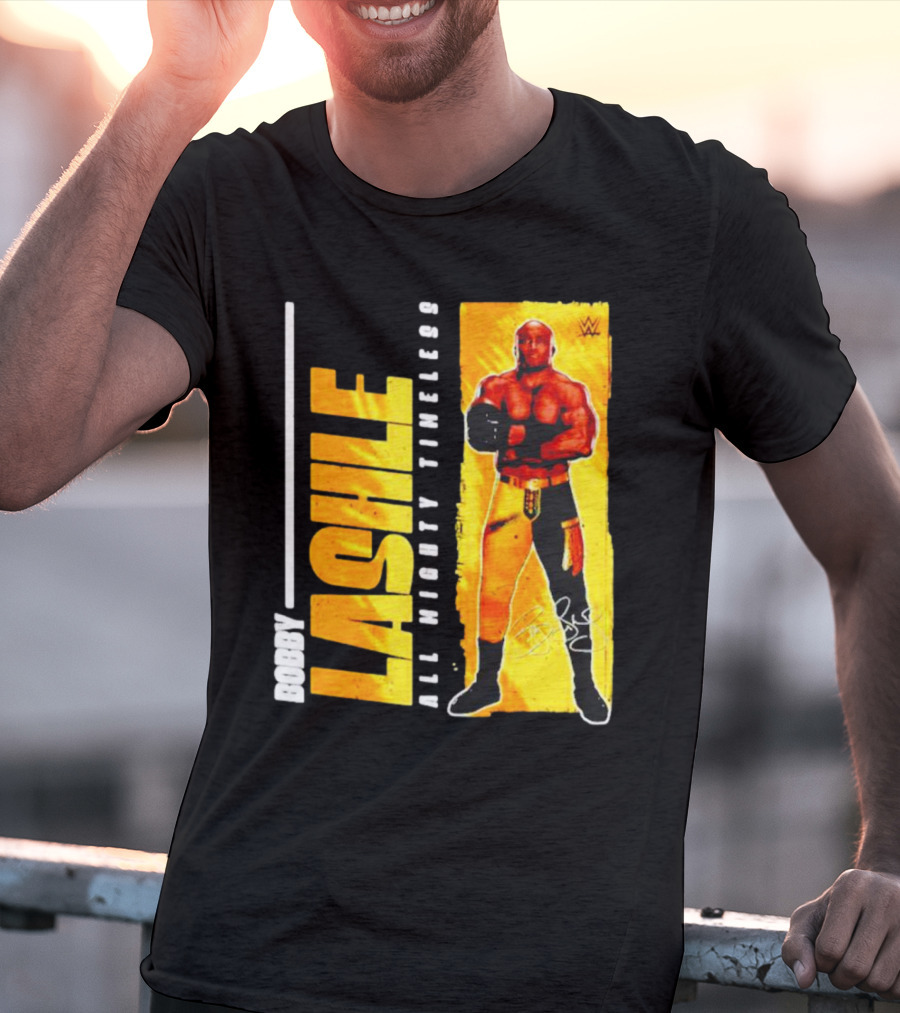 Bobby Lashley WWE All Mighty Timeless Champion T-Shirt