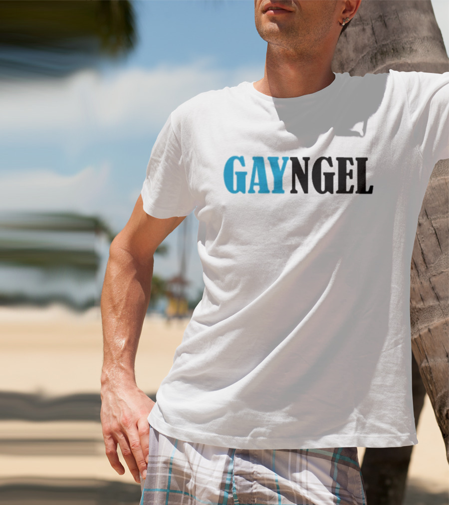 Purgatory Cons Gayngel Blue T-Shirt