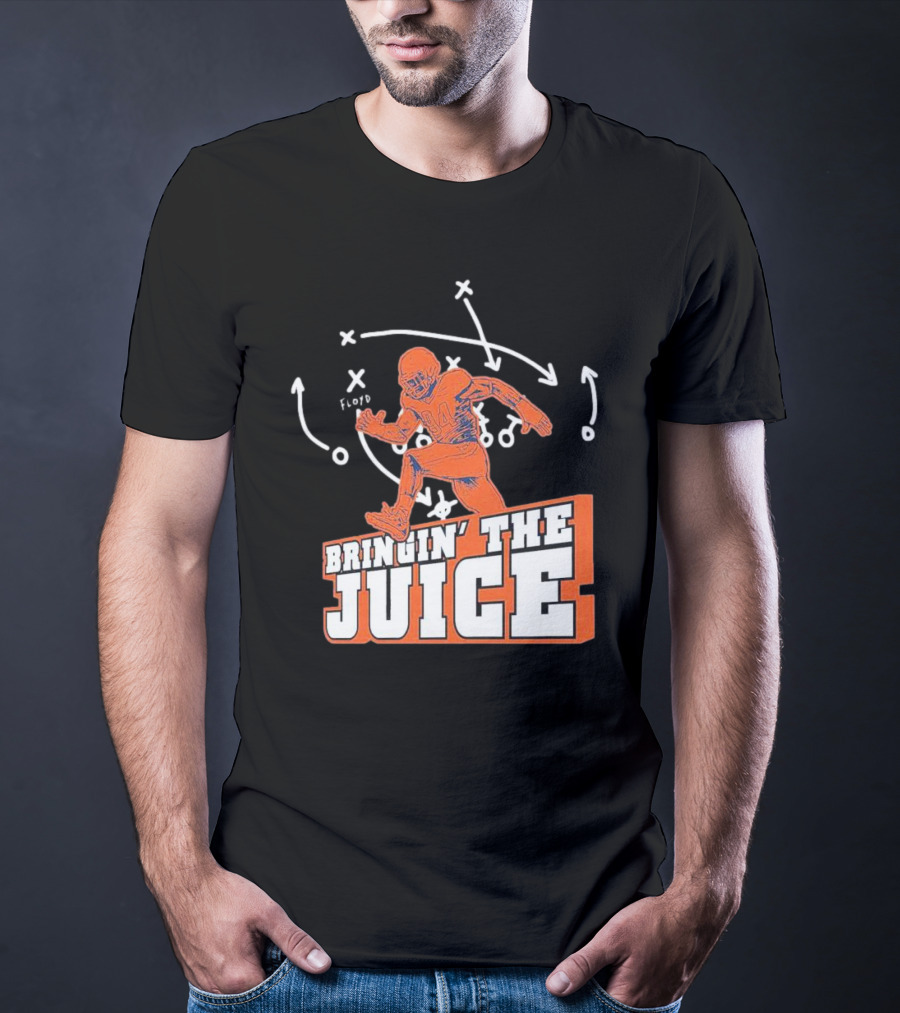 Bringin' The Juice Football Play Diagram T-Shirt