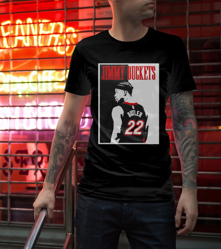 Jimmy Butler Buckets 22 Basketball Jersey T-Shirt