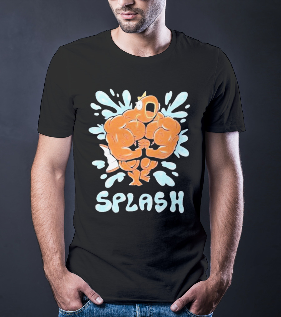 Magikarp Splash Buff Fish Comic T-Shirt