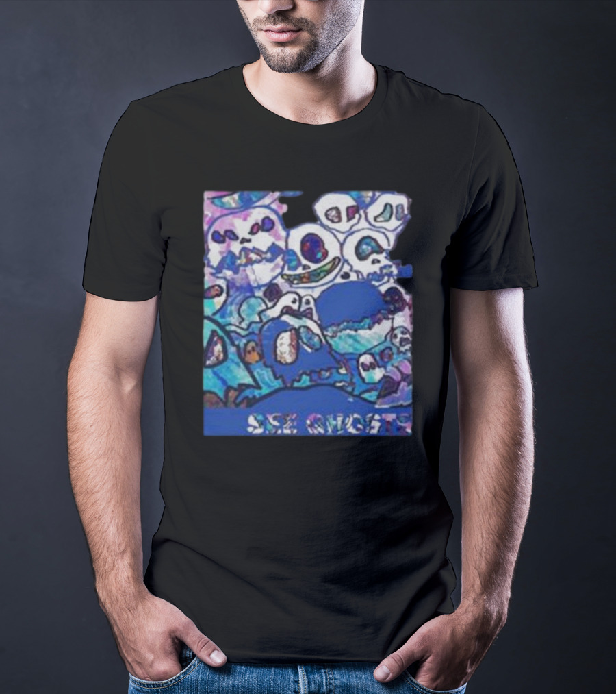 Kids See Ghosts Kanye West Kid Cudi Fan Art Pouya T-Shirt