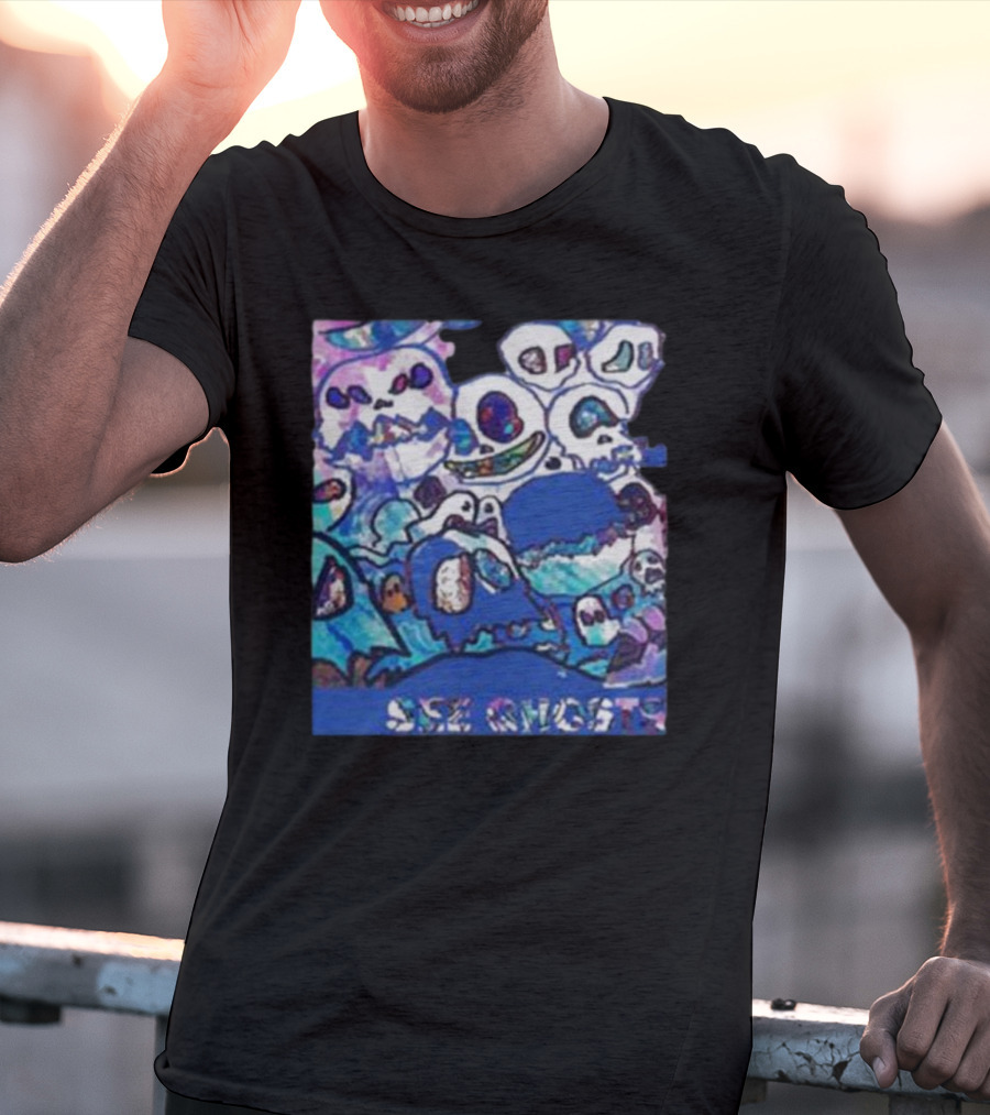 Kids See Ghosts Kanye West Kid Cudi Fan Art Pouya T-Shirt
