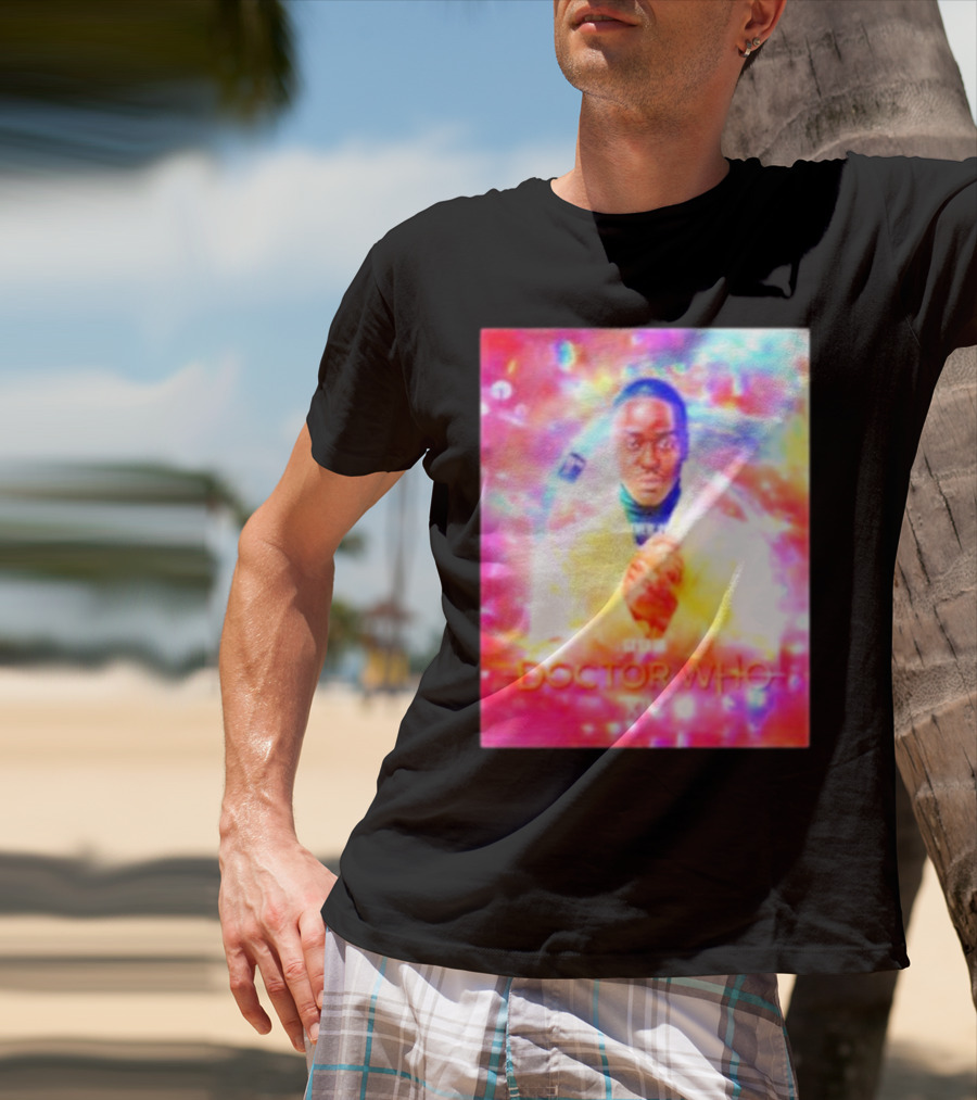 Doctor Who 14 Ncuti Gatwa Vibrant Time Traveler T-Shirt