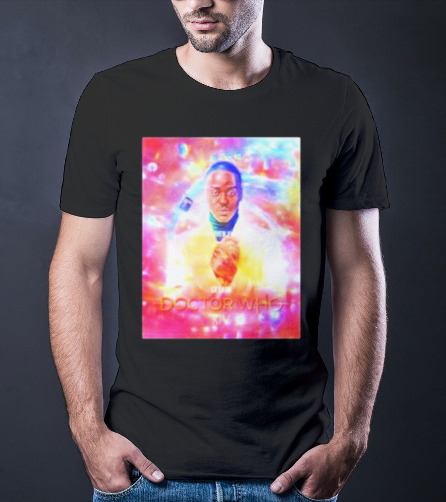 Doctor Who 14 Ncuti Gatwa Vibrant Time Traveler T-Shirt
