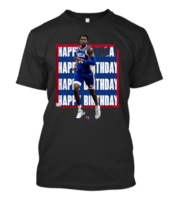 Philadelphia 76ers Happy Birthday Paul Reed Basketball T-Shirt